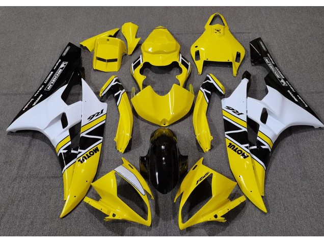 06-07 Stile OEM Giallo R6 Carena Moto 06-07 Stile OEM Giallo R6 Carena Moto