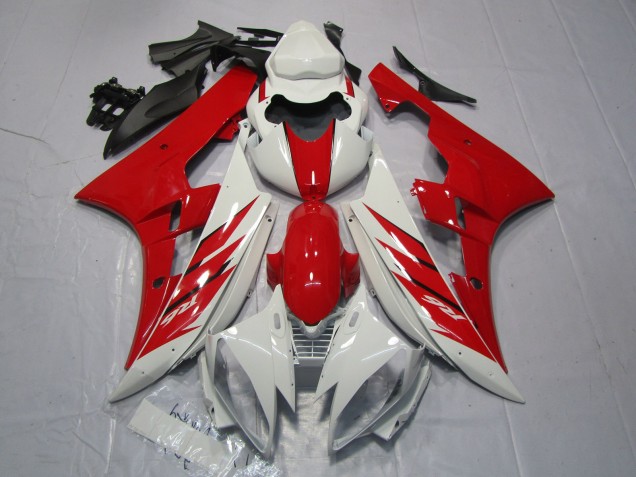 06-07 Stile Rosso & Bianco R6 Carena Moto 06-07 Stile Rosso & Bianco R6 Carena Moto