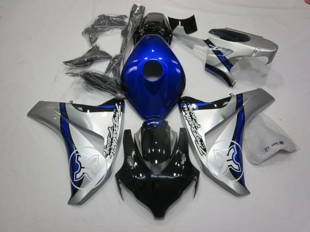 06-07 Tbr Blu & Argento CBR1000RR Carena Moto 06-07 Tbr Blu & Argento CBR1000RR Carena Moto