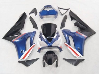 06-08 Blu/Rosso & Bianco Daytona 675 Carena Moto