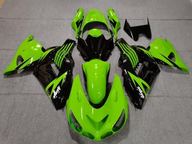 06-11 Verde Lime & Nero ZX14R Carena Moto