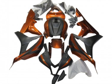 07-08 Arancione Bruciato & Nero Opaco CBR600RR Carena Moto