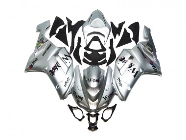 07-08 Argento West Lucido ZX6R Carena Moto