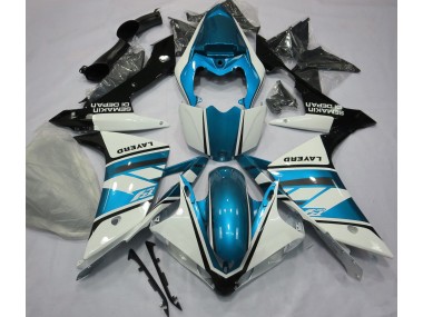 07-08 Bianco Lucido & Azzurro R1 Carena Moto