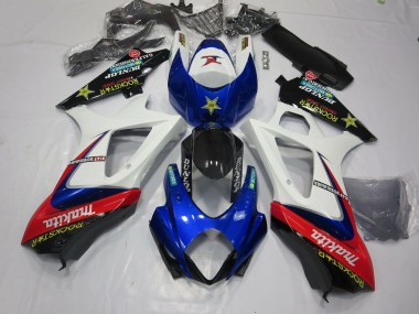 07-08 Bianco Rockstar GSXR 1000 Carena Moto