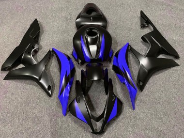 07-08 Design Nero Opaco & Blu CBR600RR Carena Moto