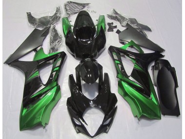 07-08 Nero Lucido & Verde GSXR 1000 Carena Moto
