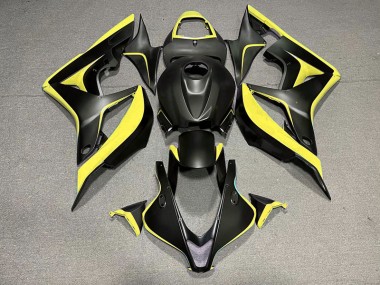 07-08 Nero Opaco & Giallo CBR600RR Carena Moto