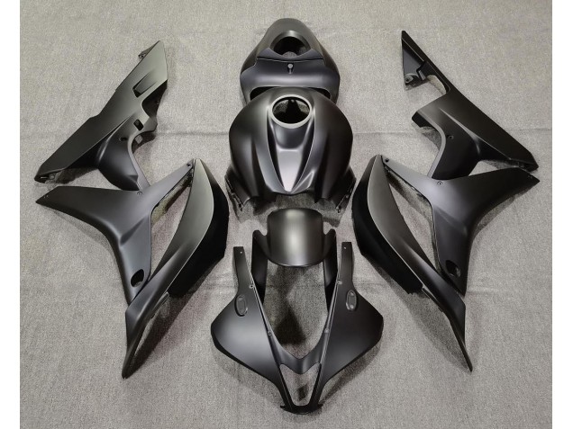 07-08 Nero Opaco Semplice CBR600RR Carena Moto 07-08 Nero Opaco Semplice CBR600RR Carena Moto