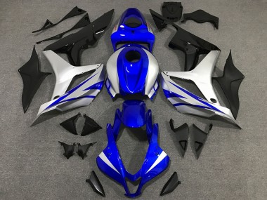 07-08 OEM Stile Blu & Argento CBR600RR Carena Moto