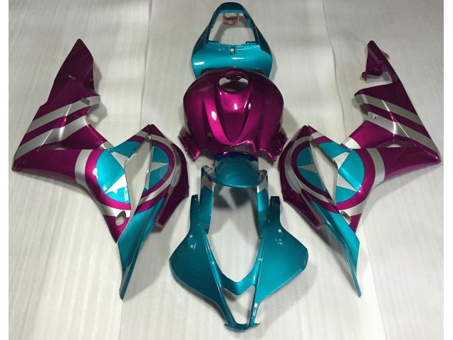07-08 Rosa Capitan America CBR600RR Carena Moto 07-08 Rosa Capitan America CBR600RR Carena Moto