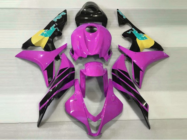 07-08 Rosa & Verde Acqua Toro CBR600RR Carena Moto 07-08 Rosa & Verde Acqua Toro CBR600RR Carena Moto