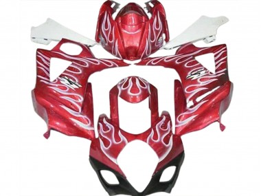 07-08 Rosso Lucido & Bianco Fiamma GSXR 1000 Carena Moto