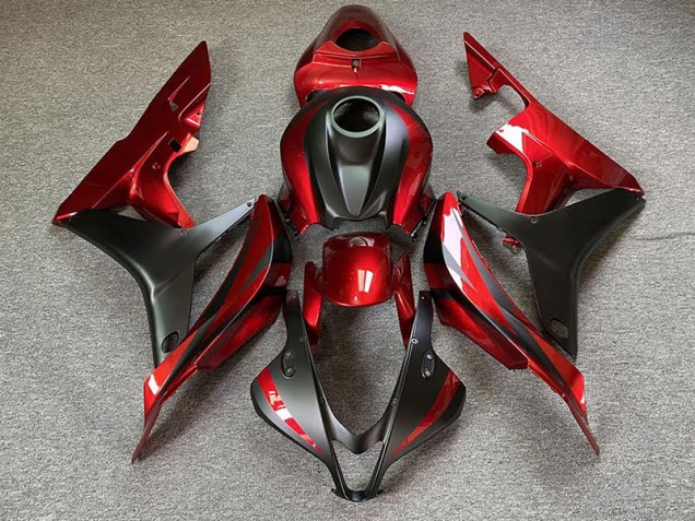 07-08 Rosso Marrone CBR600RR Carena Moto 07-08 Rosso Marrone CBR600RR Carena Moto