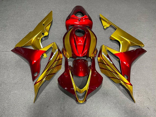 07-08 Rosso & Oro CBR600RR Carena Moto 07-08 Rosso & Oro CBR600RR Carena Moto