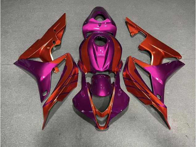 07-08 Rosso & Viola CBR600RR Carena Moto 07-08 Rosso & Viola CBR600RR Carena Moto