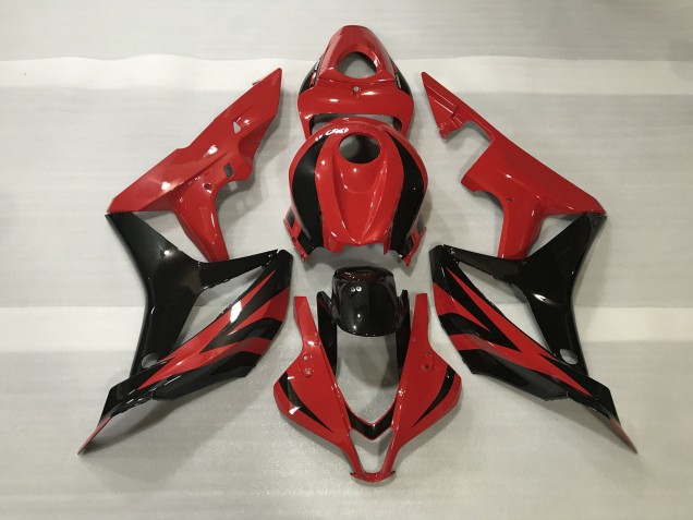 07-08 Stile Rosso Metallizzato OEM CBR600RR Carena Moto 07-08 Stile Rosso Metallizzato OEM CBR600RR Carena Moto