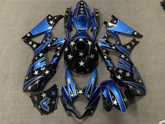 07-08 Stile Stella Perlata Personalizzata GSXR 1000 Carena Moto 07-08 Stile Stella Perlata Personalizzata GSXR 1000 Carena Moto