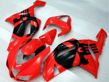 07-08 Teschio Rosso ZX6R Carena Moto