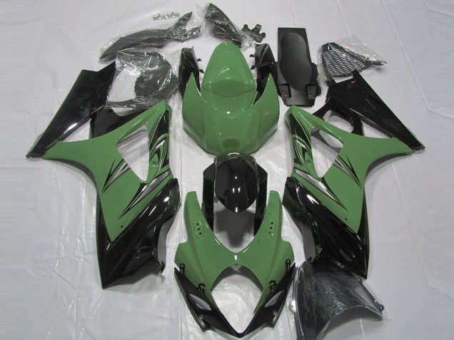 07-08 Verde Foresta & Nero GSXR 1000 Carena Moto 07-08 Verde Foresta & Nero GSXR 1000 Carena Moto