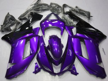 07-08 Viola Lucido & Nero ZX6R Carena Moto