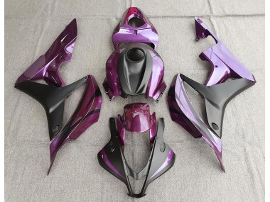 07-08 Viola & Nero Opaco CBR600RR Carena Moto