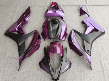 07-08 Viola & Nero Opaco CBR600RR Carena Moto