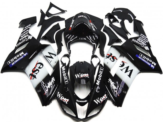 07-08 West Lucido Lucido ZX6R Carena Moto 07-08 West Lucido Lucido ZX6R Carena Moto