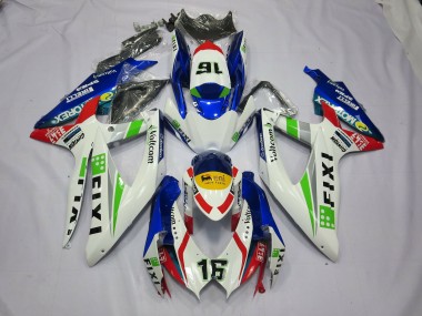 08-10 Fixi Blu GSXR 600-750 Carena Moto