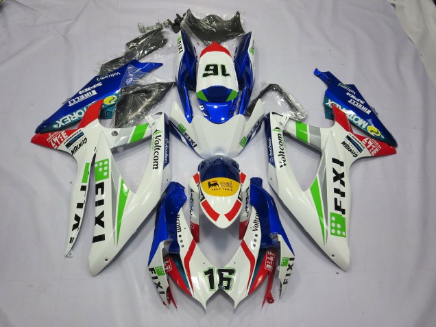 08-10 Fixi Blu GSXR 600-750 Carena Moto