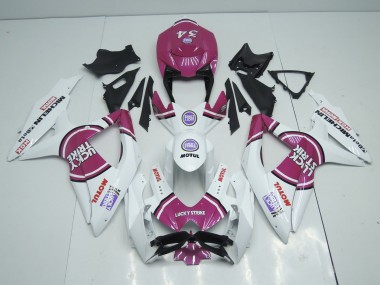 08-10 Rosa Lucky Strike GSXR 600-750 Carena Moto