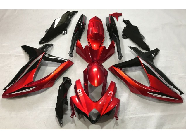 08-10 Rosso Lucido GSXR 600-750 Carena Moto 08-10 Rosso Lucido GSXR 600-750 Carena Moto