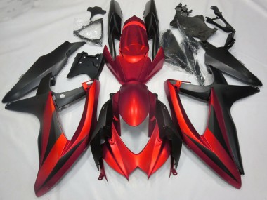 08-10 Rosso Opaco No R GSXR 600-750 Carena Moto