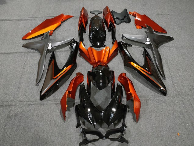 08-10 Stile Arancione Bruciato OEM GSXR 600-750 Carena Moto 08-10 Stile Arancione Bruciato OEM GSXR 600-750 Carena Moto