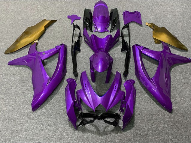 08-10 Viola & Oro GSXR 600-750 Carena Moto 08-10 Viola & Oro GSXR 600-750 Carena Moto