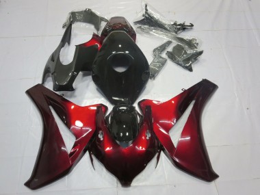 08-11 Caramella Rossa & Nera CBR1000RR Carena Moto