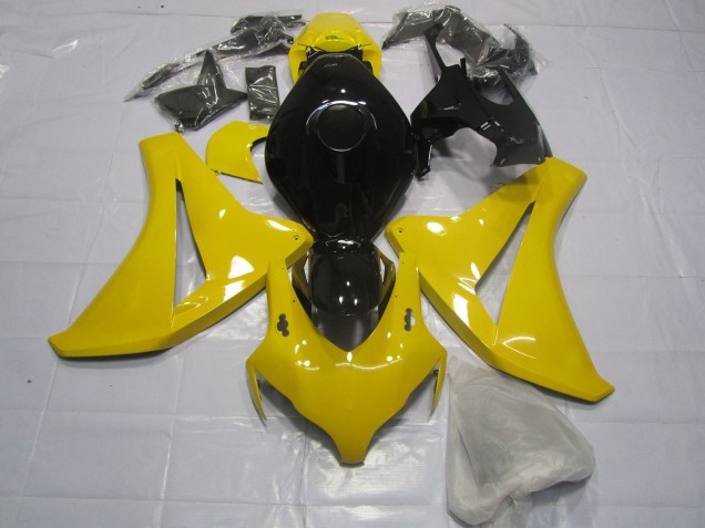 08-11 Giallo Trasparente & Nero CBR1000RR Carena Moto 08-11 Giallo Trasparente & Nero CBR1000RR Carena Moto