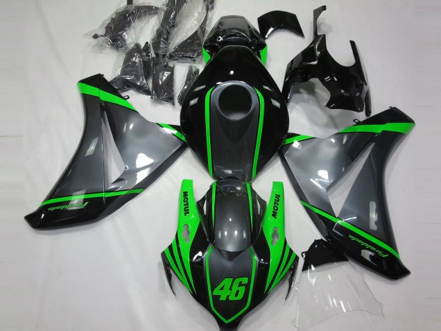 08-11 Grigio Motul & Verde CBR1000RR Carena Moto 08-11 Grigio Motul & Verde CBR1000RR Carena Moto