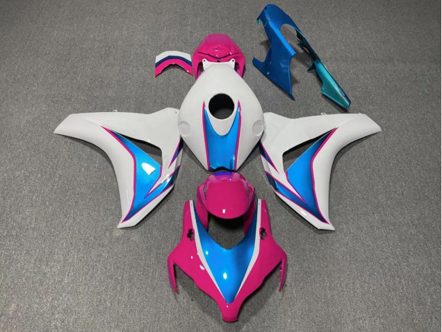 08-11 Rosa & Blu Lucido CBR1000RR Carena Moto 08-11 Rosa & Blu Lucido CBR1000RR Carena Moto