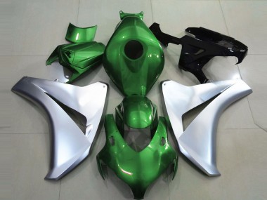 08-11 Verde Lucido & Argento CBR1000RR Carena Moto