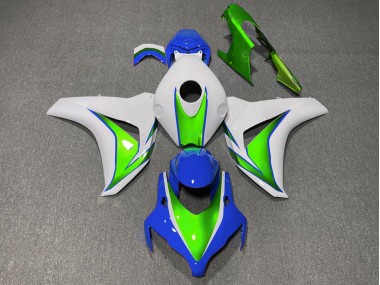08-11 Verde Lucido & Blu CBR1000RR Carena Moto