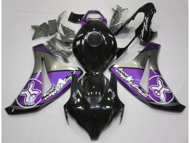 08-11 Viola Su Nero Personalizzato CBR1000RR Carena Moto