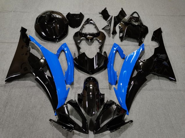 08-16 Blu Lucido & Nero R6 Carena Moto 08-16 Blu Lucido & Nero R6 Carena Moto