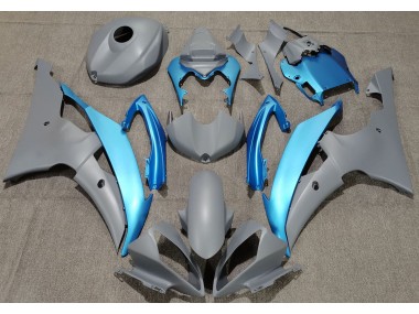 08-16 Grigio Opaco & Azzurro R6 Carena Moto