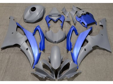 08-16 Grigio Opaco & Blu R6 Carena Moto