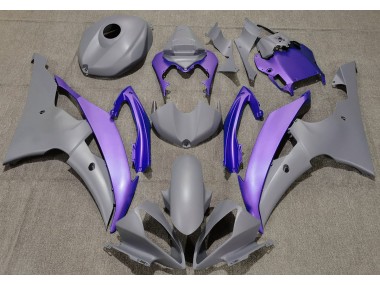 08-16 Grigio Opaco & Viola R6 Carena Moto