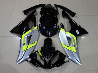 08-16 Nero Lucido & Argento R6 Carena Moto