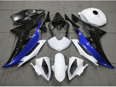 08-16 Personalizzato Blu Nero & Bianco R6 Carena Moto