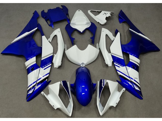 08-16 Stile Personalizzato OEM Blu & Bianco R6 Carena Moto 08-16 Stile Personalizzato OEM Blu & Bianco R6 Carena Moto