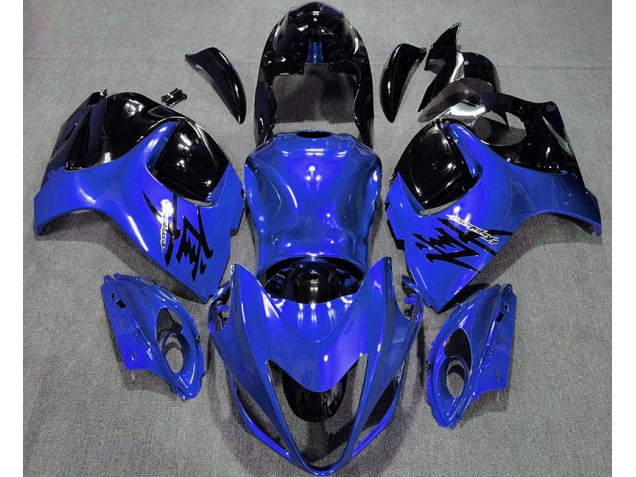 08-20 Blu Lucido & Nero GSXR 1300 Carena Moto 08-20 Blu Lucido & Nero GSXR 1300 Carena Moto